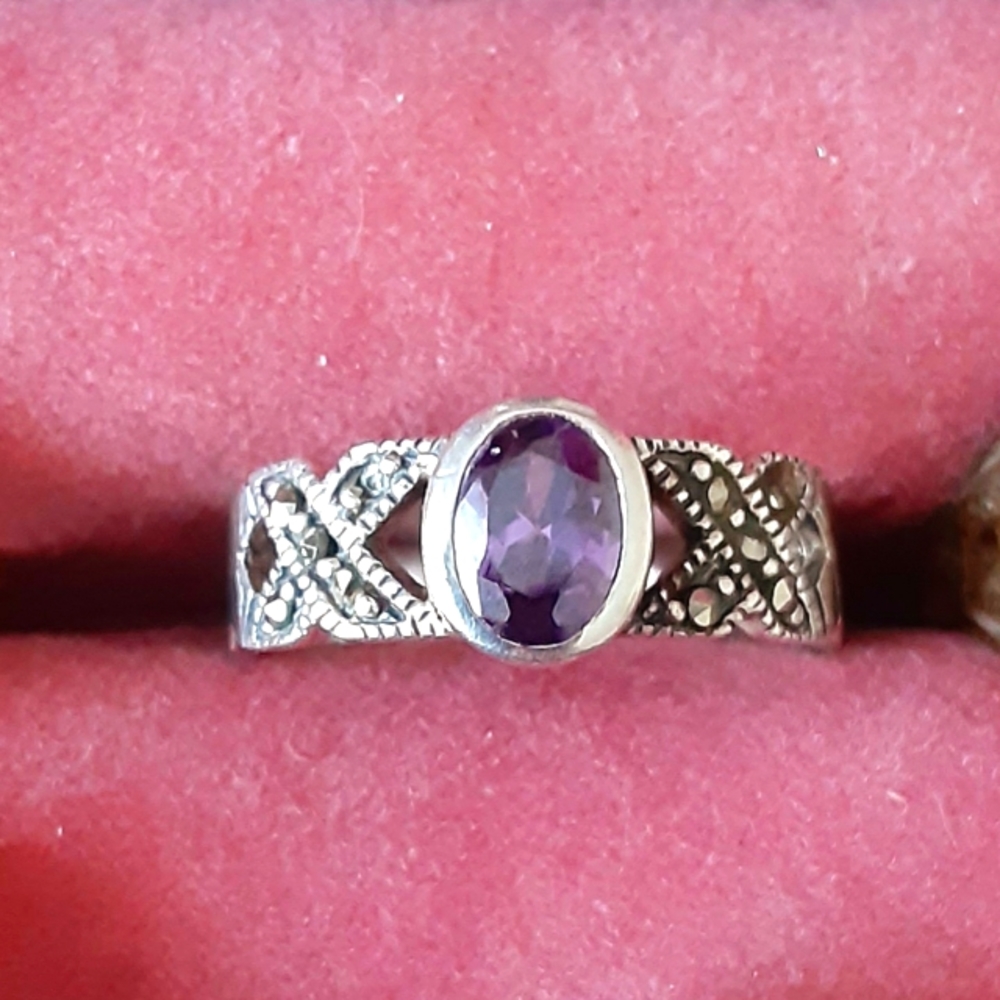 Amethyst ring